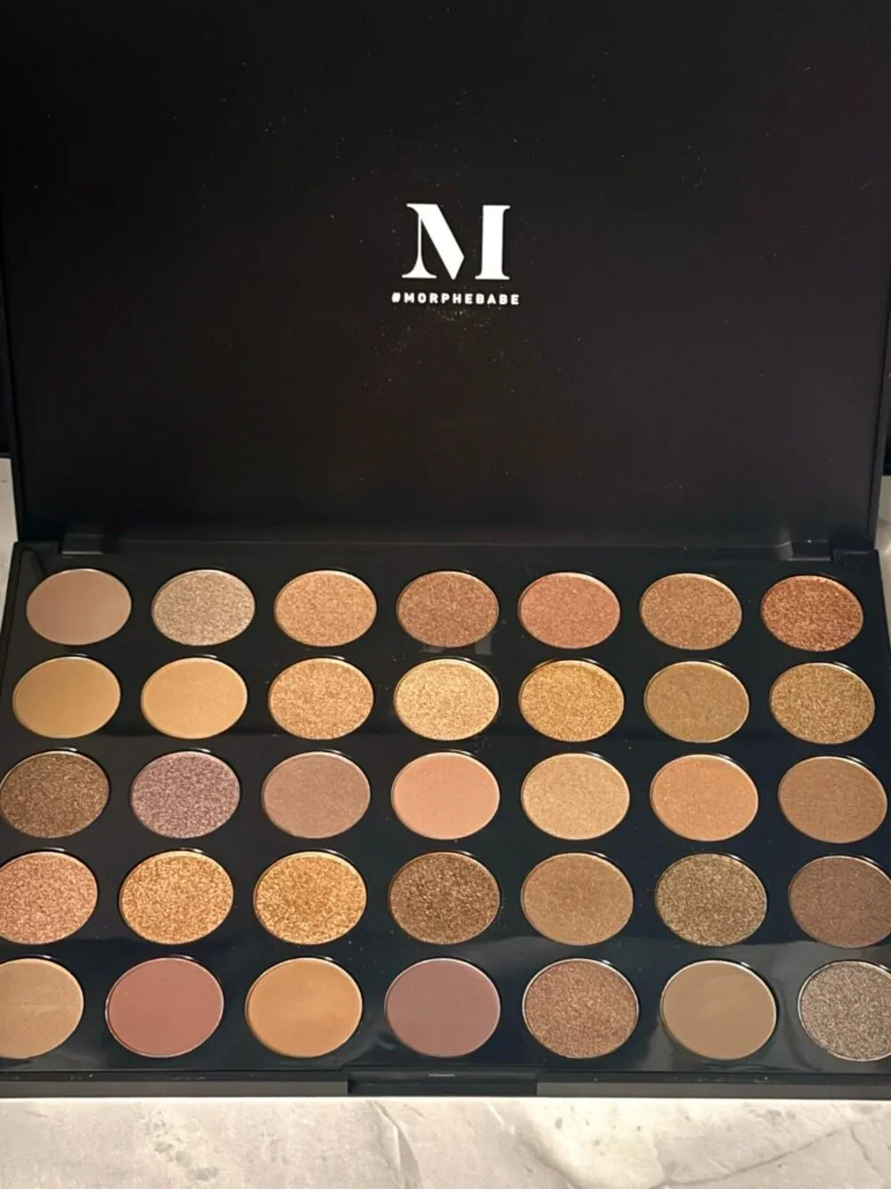 Morphe 35T Dope Taupe Eyeshadow Palette NWOB